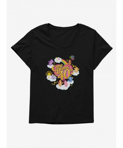 Care Bears 40th Anniversary Girls T-Shirt Plus Size $8.67 T-Shirts