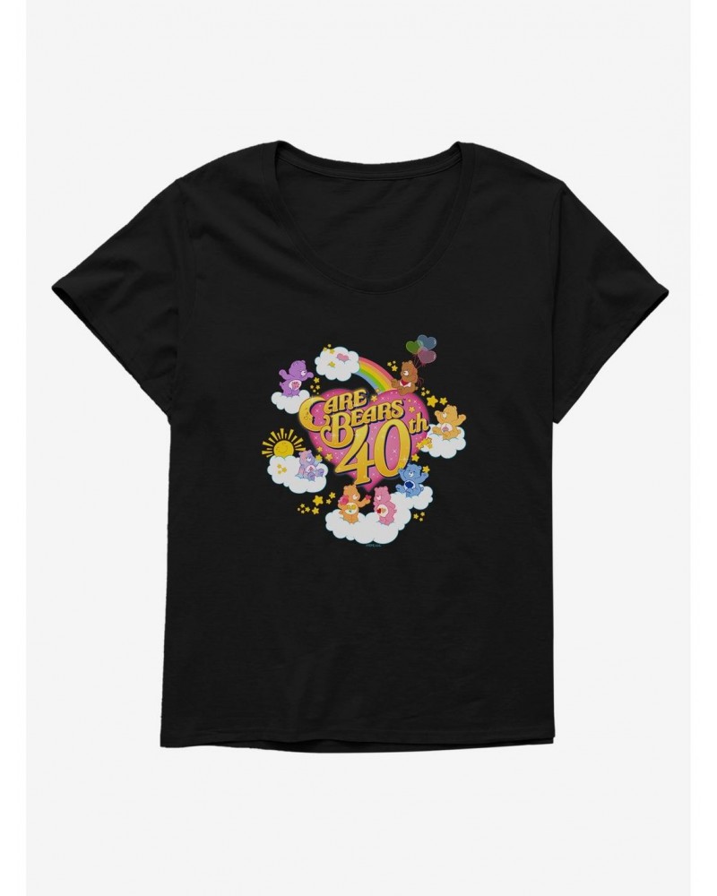 Care Bears 40th Anniversary Girls T-Shirt Plus Size $8.67 T-Shirts