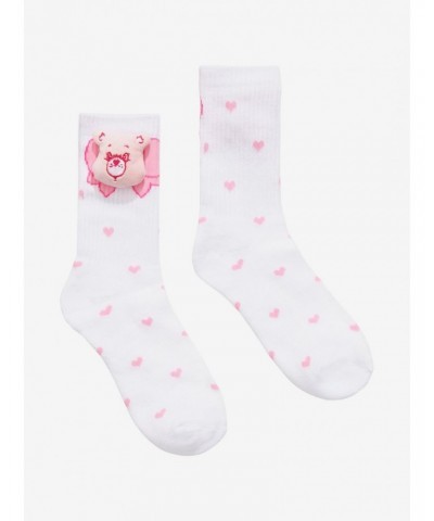 Care Bears Heart Cheer Bear Plush Crew Socks $2.73 Socks