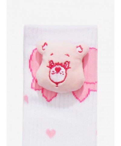 Care Bears Heart Cheer Bear Plush Crew Socks $2.73 Socks