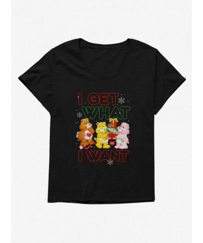 Care Bears I Get What I Want Girls T-Shirt Plus Size $14.05 T-Shirts