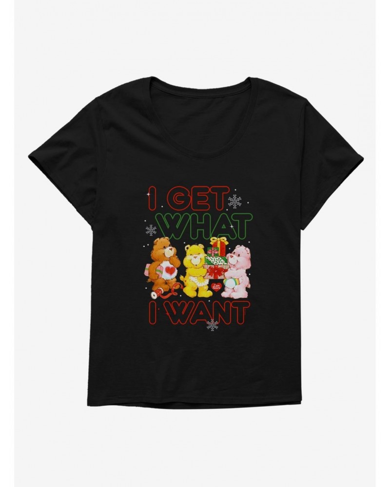 Care Bears I Get What I Want Girls T-Shirt Plus Size $14.05 T-Shirts