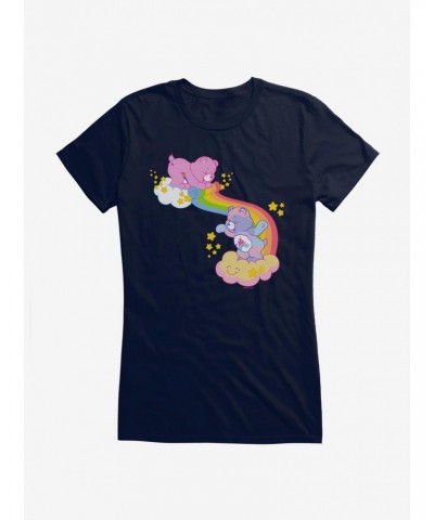 Care Bears In The Clouds Girls T-Shirt $12.45 T-Shirts