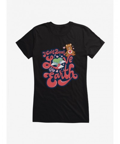 Care Bears I Care Bear Love The Earth Girls T-Shirt $12.45 T-Shirts