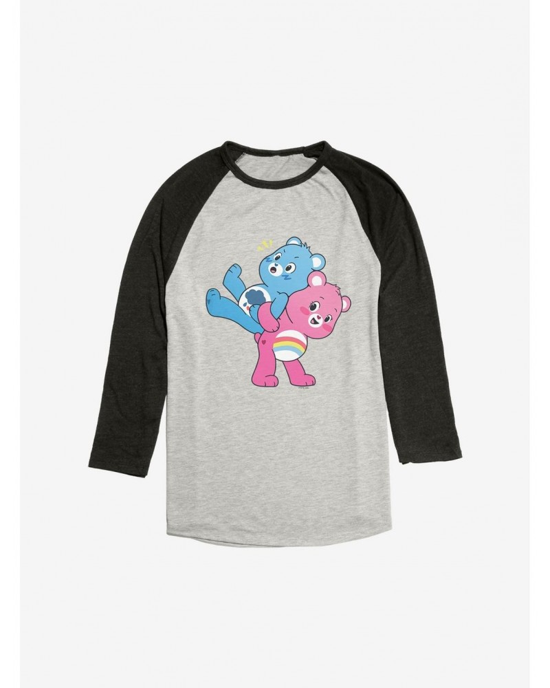 Care Bears Cheer and Grumpy Besties Raglan $14.16 Raglans