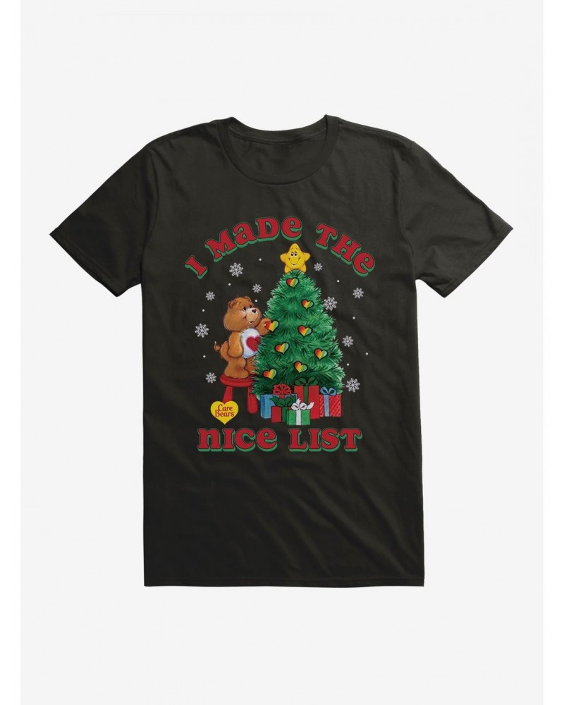 Care Bears I Made The Nice List T-Shirt $8.84 T-Shirts