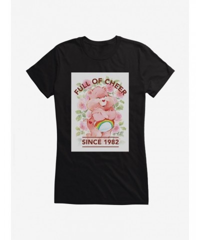 Care Bears Full Of Cheer Floral Girls T-Shirt $10.21 T-Shirts