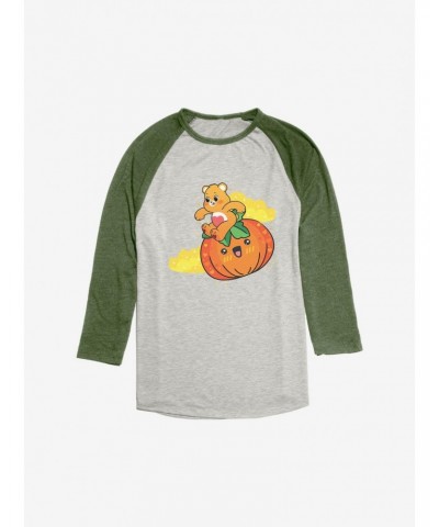 Care Bears Tenderheart Pumpkin Raglan $14.16 Raglans