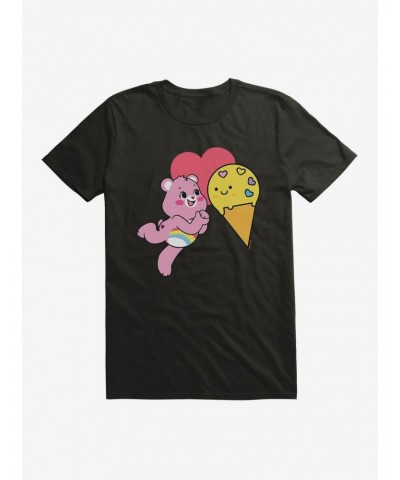 Care Bears Cheer Bear Ice Cream Love T-Shirt $8.60 T-Shirts