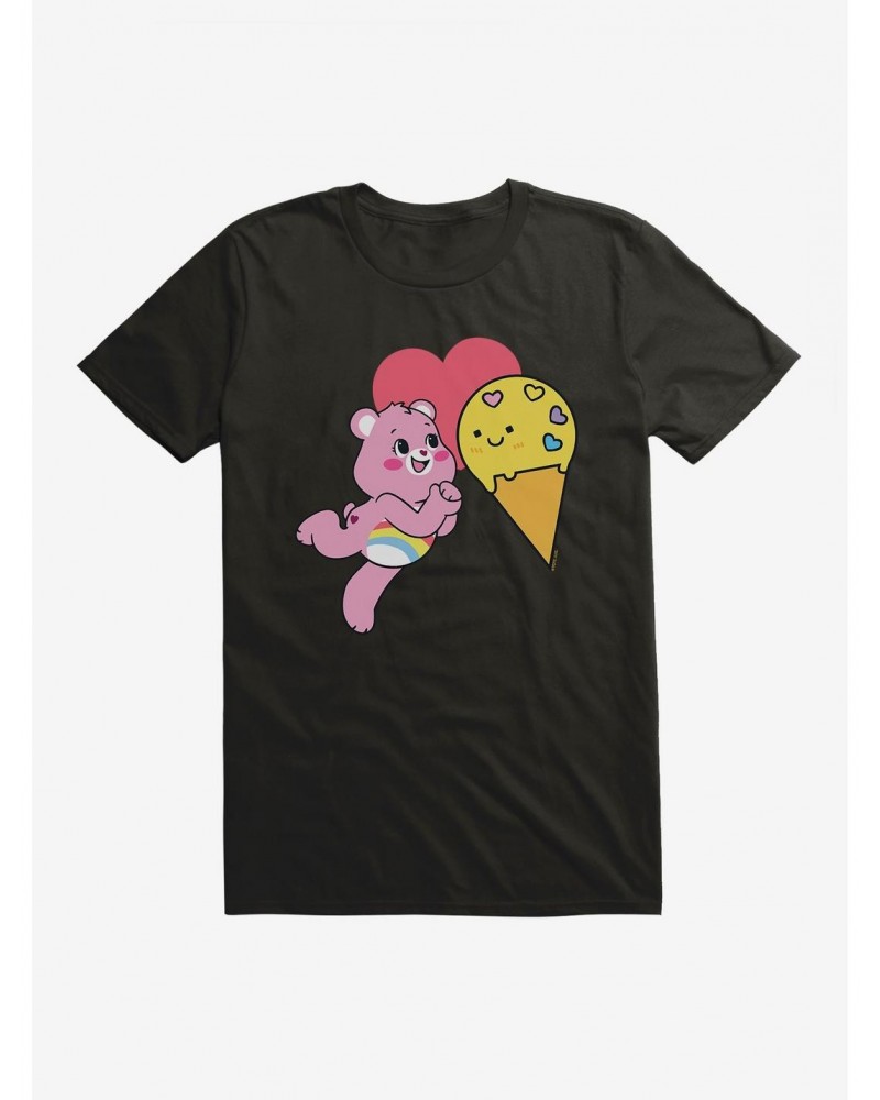 Care Bears Cheer Bear Ice Cream Love T-Shirt $8.60 T-Shirts