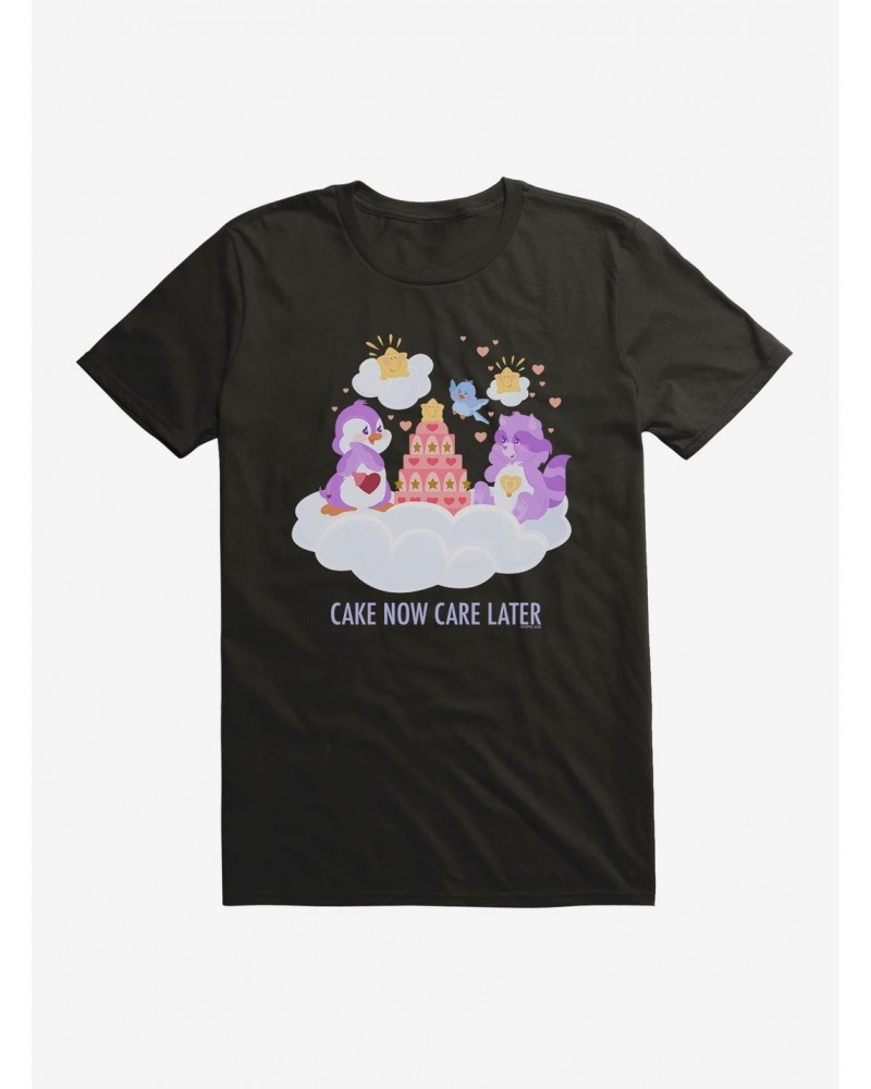 Care Bears Care Bear Cousins Cozy Heart & Bright Heart Cake Now Care Later T-Shirt $7.89 T-Shirts