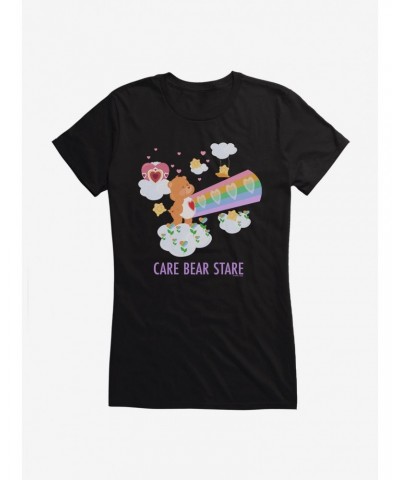 Care Bears Tenderheart Bear Care Bear Stare Girls T-Shirt $7.72 T-Shirts