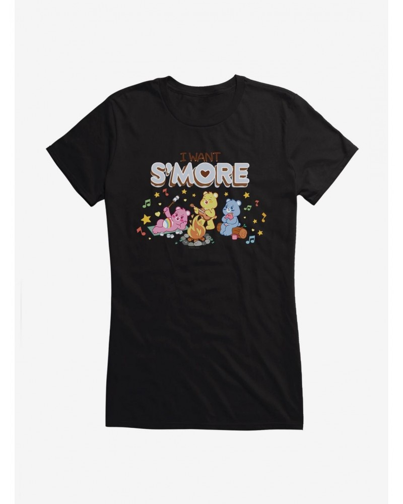 Care Bears I Want Smore Girls T-Shirt $10.71 T-Shirts