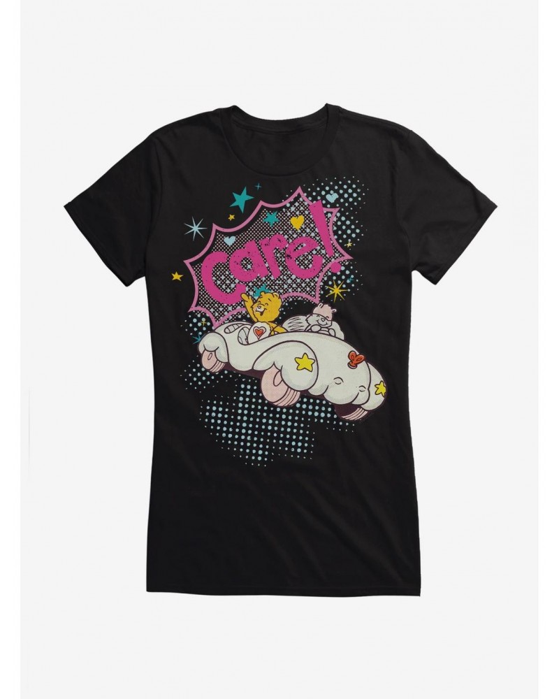 Care Bears Retro Care Bear Car Girls T-Shirt $11.95 T-Shirts