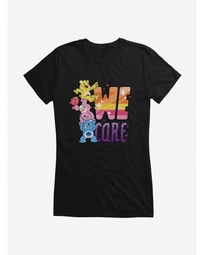 Care Bears We Care Team Girls T-Shirt $8.47 T-Shirts