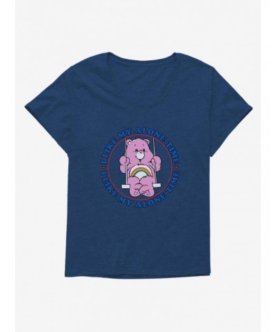 Care Bears Cheer Bear Alone Time Girls T-Shirt Plus Size $10.69 T-Shirts