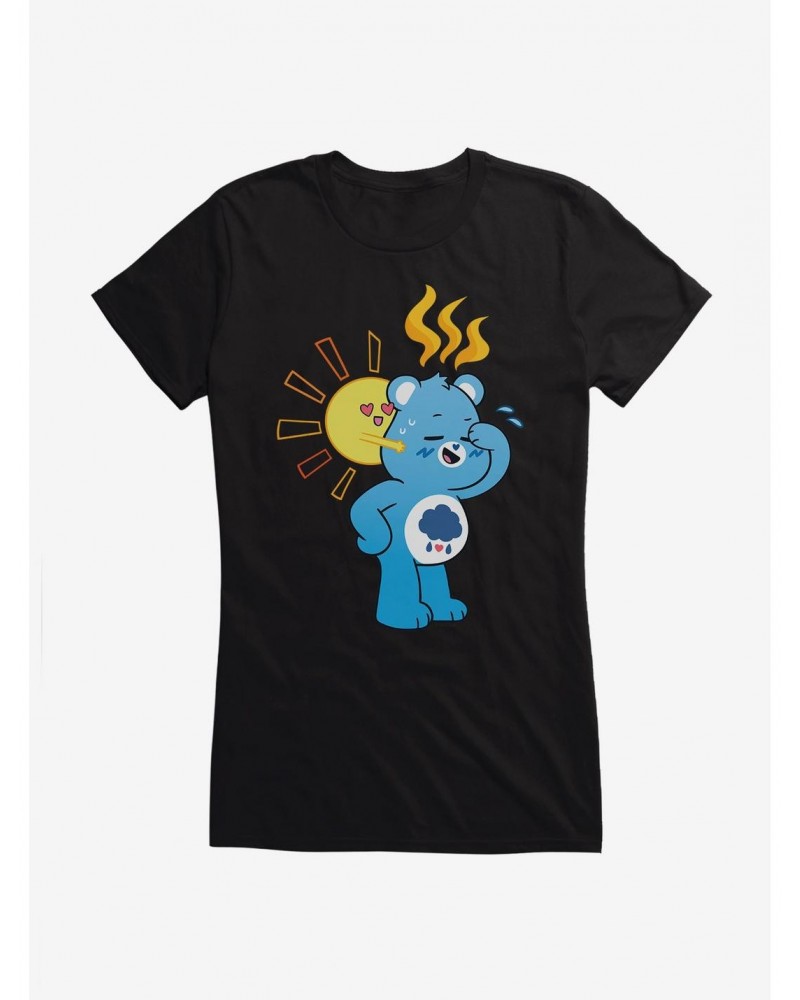 Care Bears Grumpy Hot Sun Hug Girls T-Shirt $7.97 T-Shirts