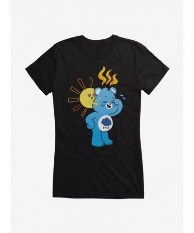 Care Bears Grumpy Hot Sun Hug Girls T-Shirt $7.97 T-Shirts