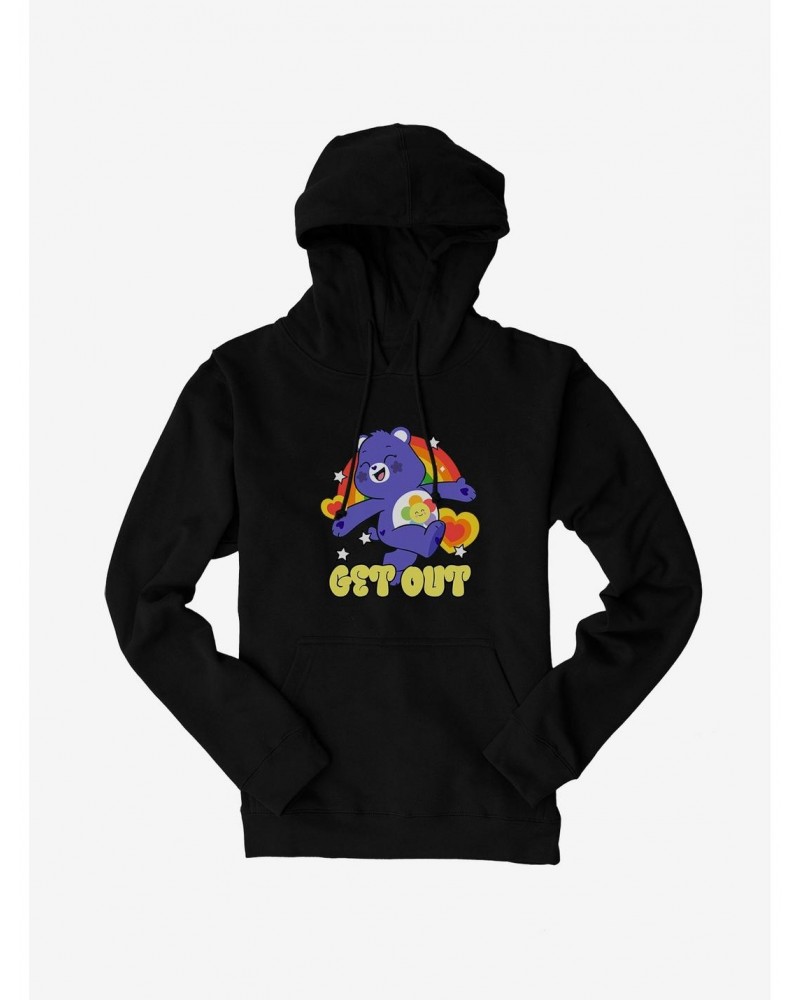 Care Bears Harmony Bear Get Out Hoodie $17.96 Hoodies