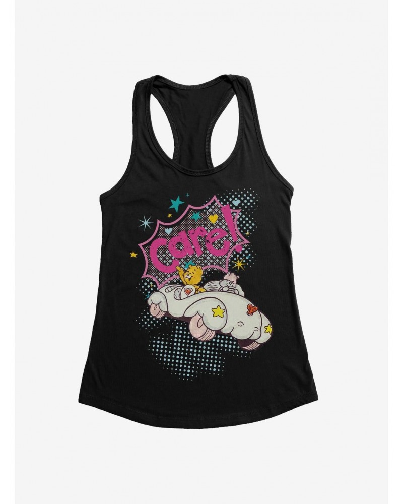 Care Bears Retro Care Bear Car Girls Tank $8.22 Tanks