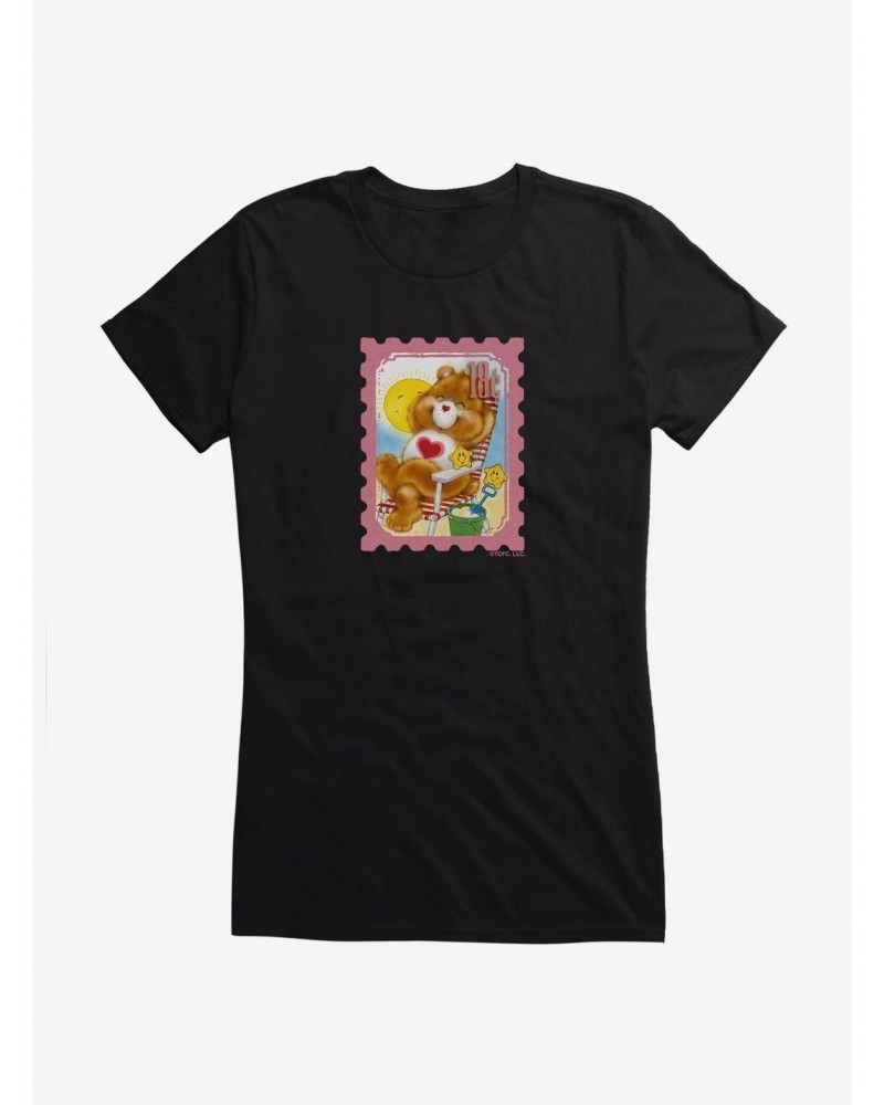 Care Bears Tenderheart Bear Stamp Girls T-Shirt $10.71 T-Shirts