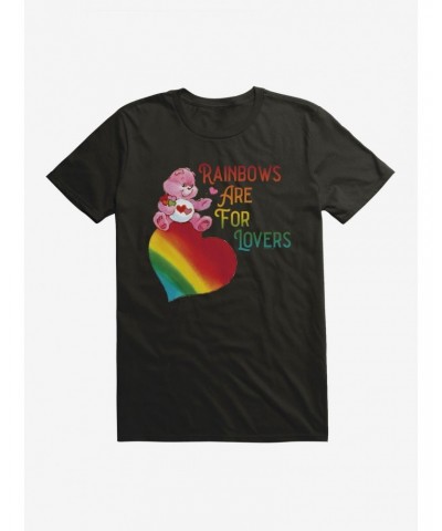 Care Bears Pride Love-A-Lot Bear Rainbows Are For Lovers T-Shirt $11.23 T-Shirts