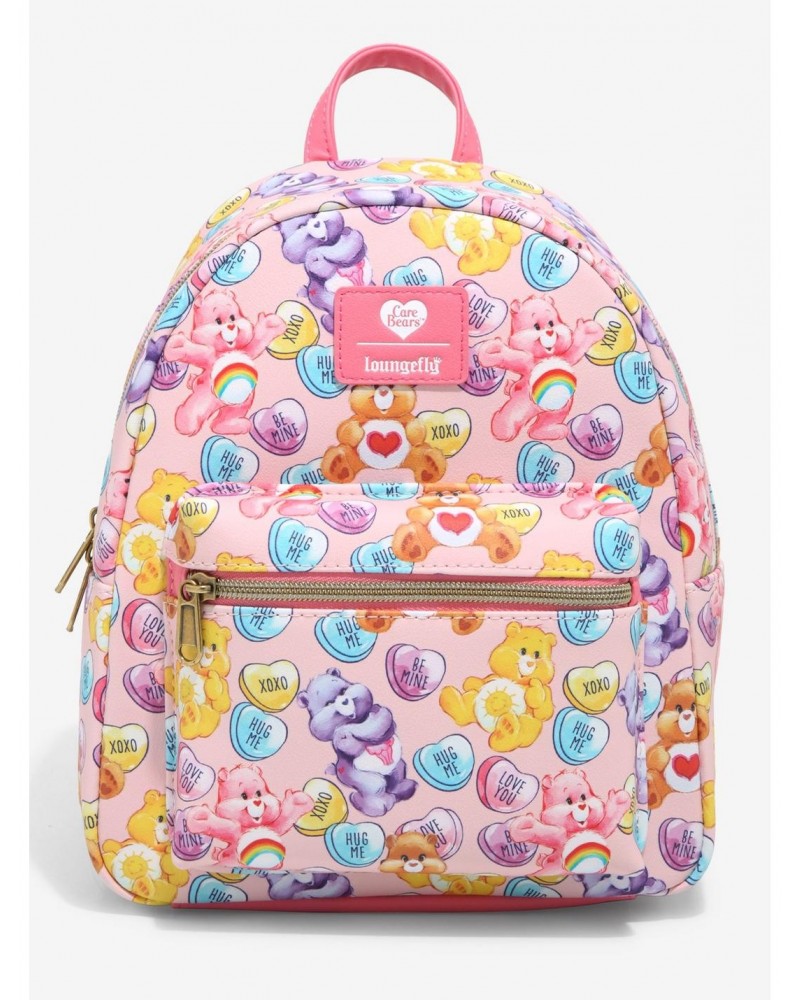 Loungefly Care Bears Valentine's Day Hearts Mini Backpack $27.45 Backpacks