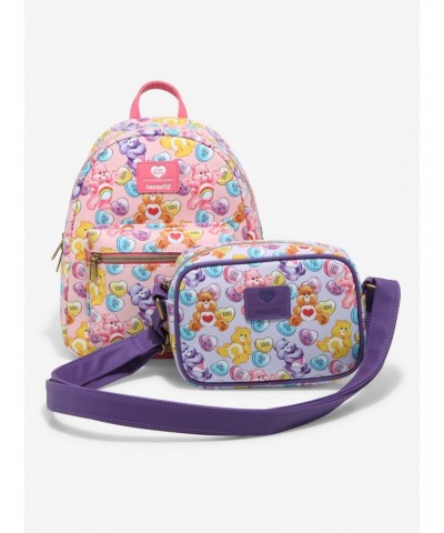 Loungefly Care Bears Valentine's Day Hearts Mini Backpack $27.45 Backpacks