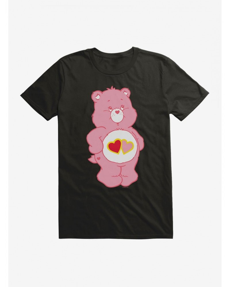 Care Bears Love A Lot Bear Stare T-Shirt $8.37 T-Shirts