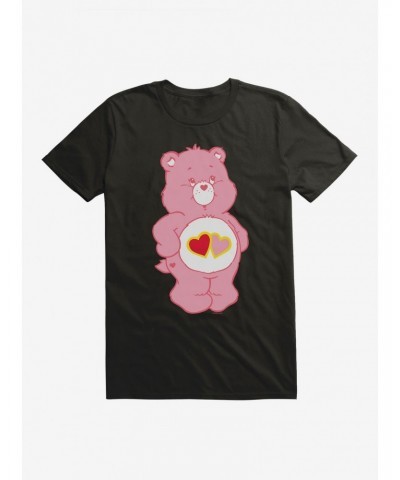 Care Bears Love A Lot Bear Stare T-Shirt $8.37 T-Shirts