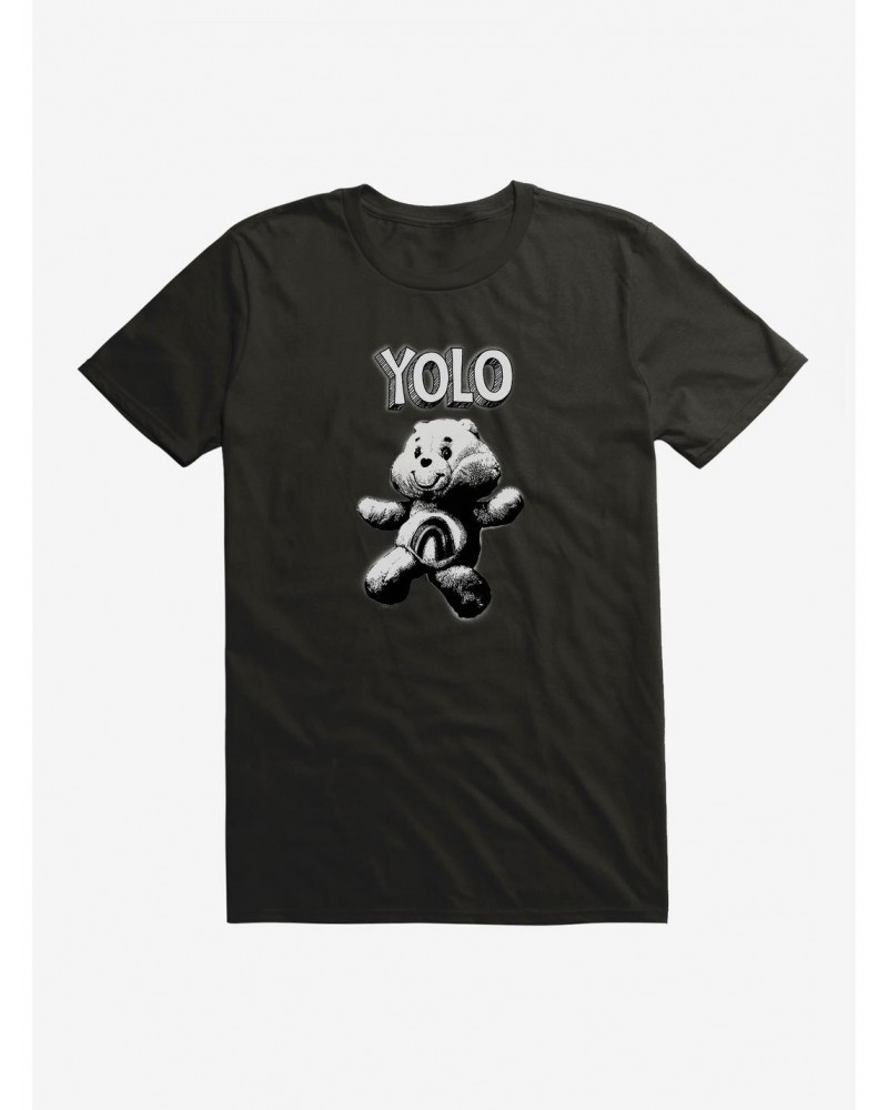 Care Bears Stuffed Cheer Bear YOLO T-Shirt $8.37 T-Shirts