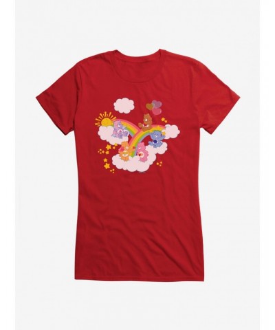 Care Bears Over The Rainbow Girls T-Shirt $8.96 T-Shirts