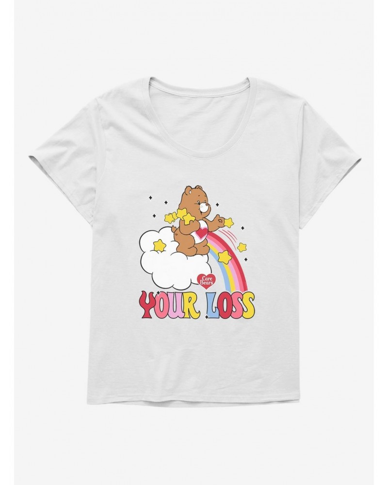 Care Bears Tenderheart Bear Your Loss Girls T-Shirt Plus Size $11.27 T-Shirts