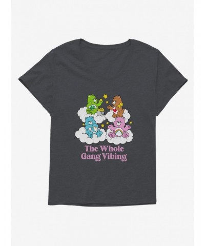 Care Bears The Whole Gang Vibing T-Shirt Plus Size $9.54 T-Shirts