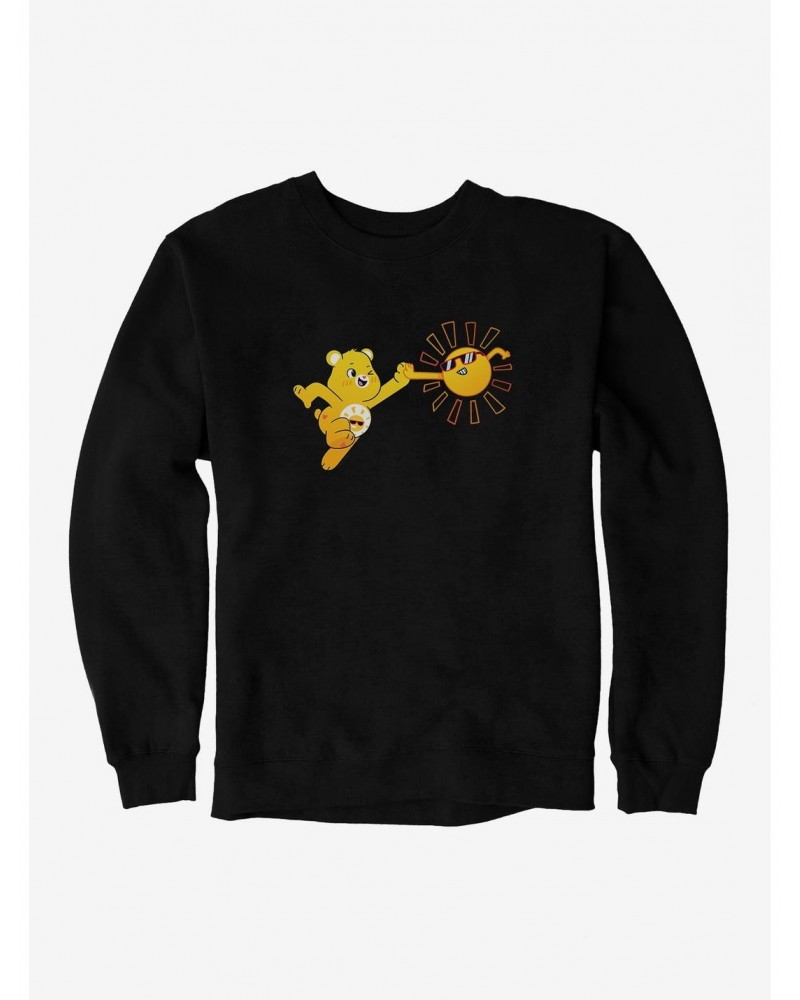 Care Bears High Five Sun Sweatshirt $17.71 Sweatshirts