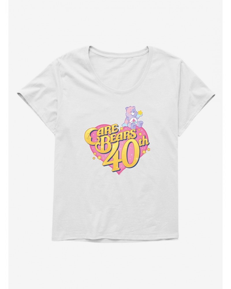 Care Bears Anniversary Logo Girls T-Shirt Plus Size $13.29 T-Shirts