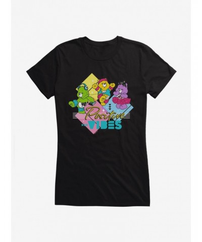 Care Bears Positive Vibes Vibrant Girls T-Shirt $12.45 T-Shirts