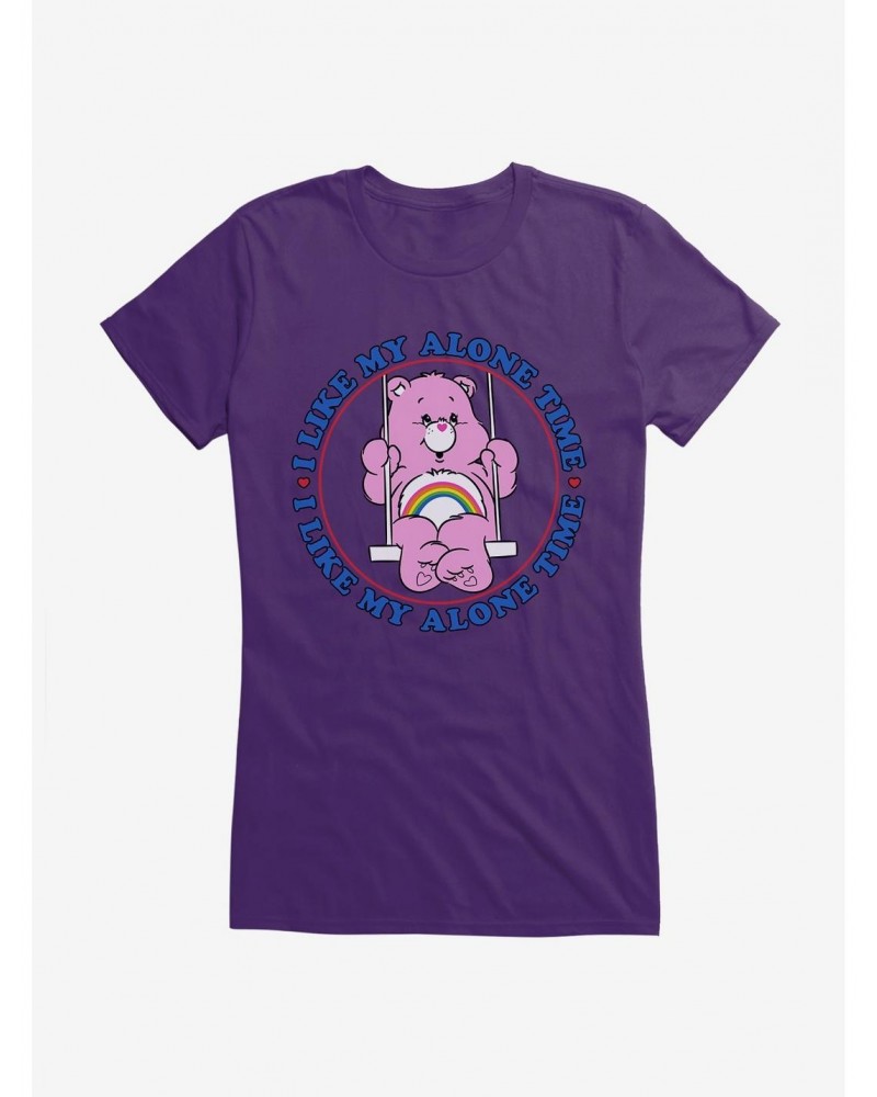 Care Bears Cheer Bear Alone Time Girls T-Shirt $11.95 T-Shirts