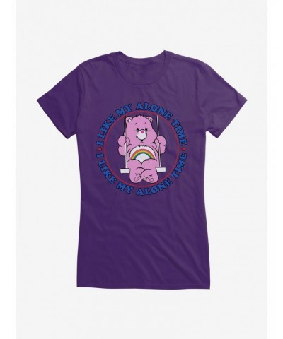 Care Bears Cheer Bear Alone Time Girls T-Shirt $11.95 T-Shirts