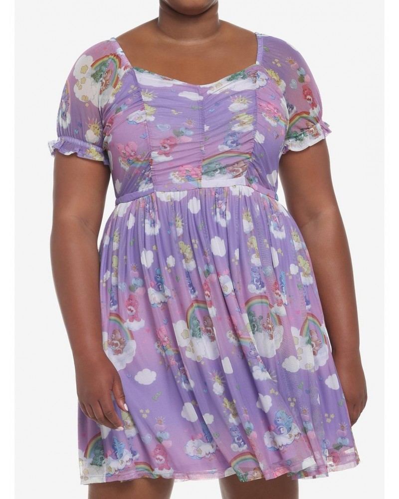 Care Bears Characters In The Clouds Dress Plus Size $23.36 Dresses