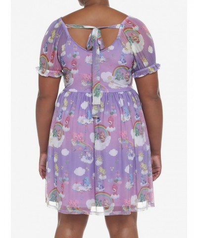 Care Bears Characters In The Clouds Dress Plus Size $23.36 Dresses