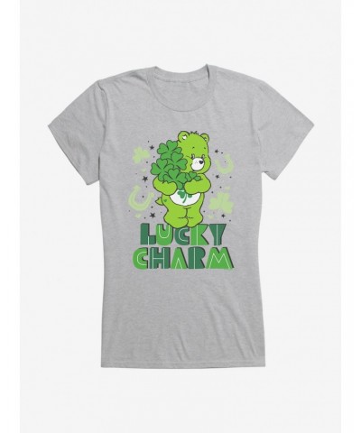 Care Bears Good Luck Bear Lucky Charm Girls T-Shirt $10.71 T-Shirts