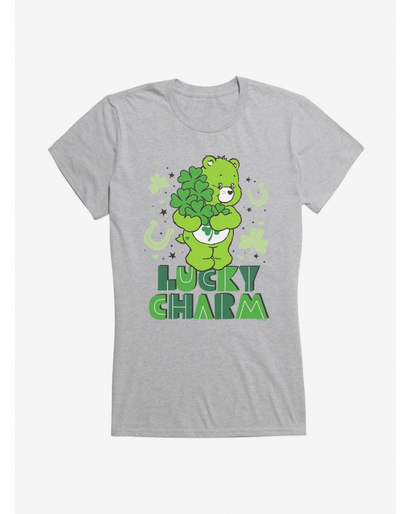 Care Bears Good Luck Bear Lucky Charm Girls T-Shirt $10.71 T-Shirts