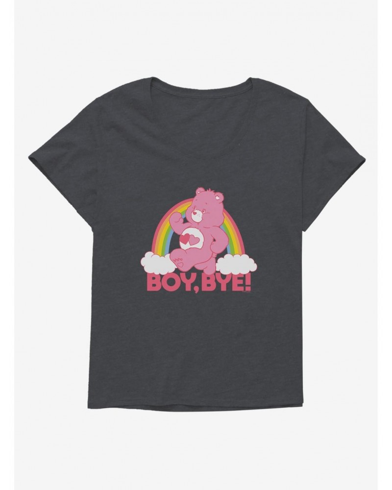 Care Bears Pride Love-A-Lot Bear Boy Bye T-Shirt Plus Size $8.96 T-Shirts