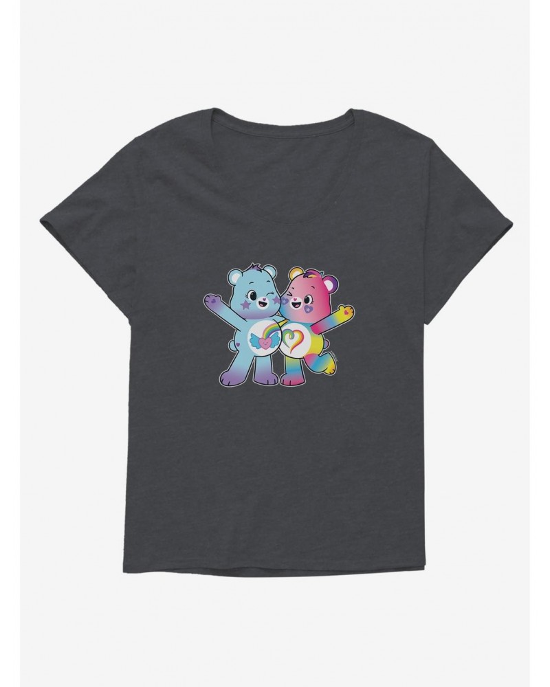 Care Bears Care Friends Girls T-Shirt Plus Size $12.72 T-Shirts