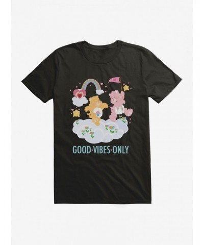 Care Bears Birthday Bear & Cheer Bear Good Vibes Only T-Shirt $9.32 T-Shirts