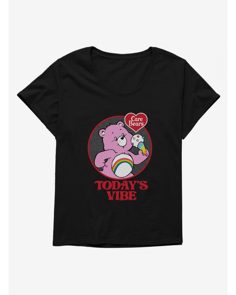 Care Bears Cheer Bear Today's Vibe Girls T-Shirt Plus Size $9.25 T-Shirts