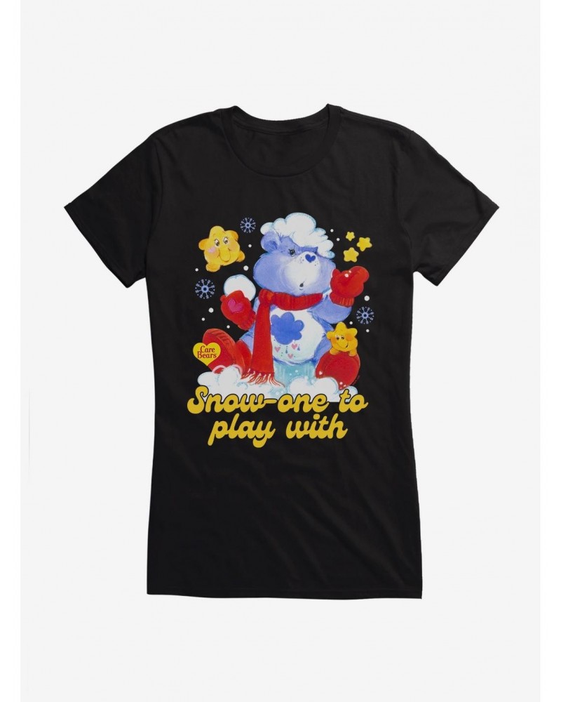 Care Bears Snow-one To Play With Girls T-Shirt $7.47 T-Shirts