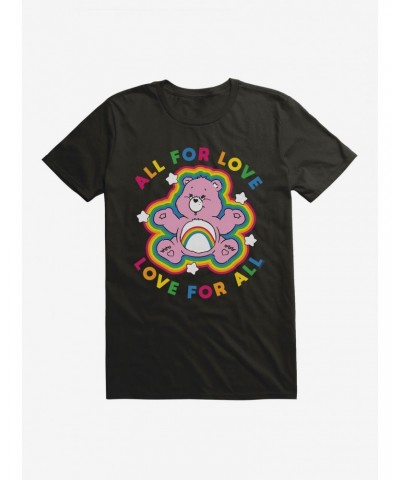 Care Bears Pride Cheer Bear All For Love, Love For All T-Shirt $9.32 T-Shirts