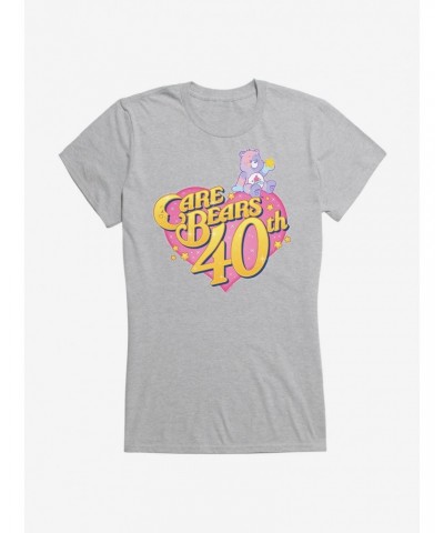 Care Bears Anniversary Logo Girls T-Shirt $7.72 T-Shirts